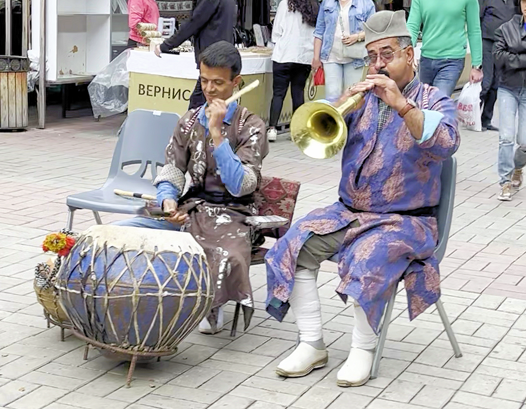 2 Straenmusikanten Jerewan