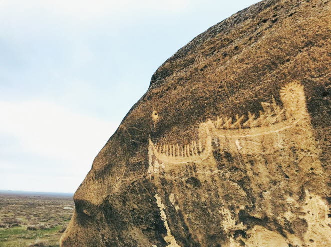 Wissenschaftler fanden die Steinbilder in Ordubad (Gemi gayasi), Absheron (Drfer Mardekan, Shuvalan) und auf den Gobustan-Felsen, die sich 60 Kilometer sdlich von Baku, nicht weit vom Ufer des Kaspischen Meeres befinden. Diese Steinbilder wurden durch G
